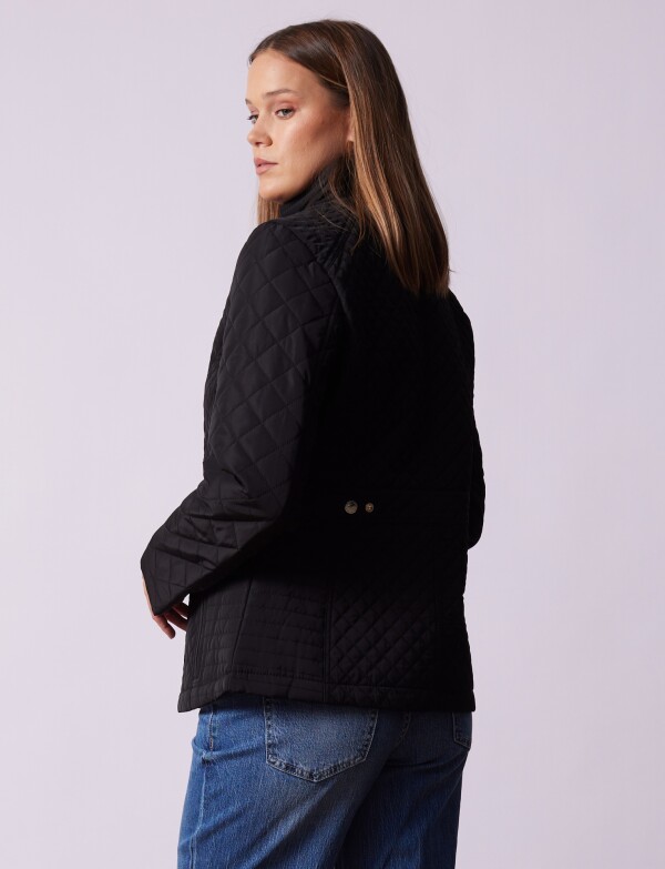 Campera Capitoneada NEGRO