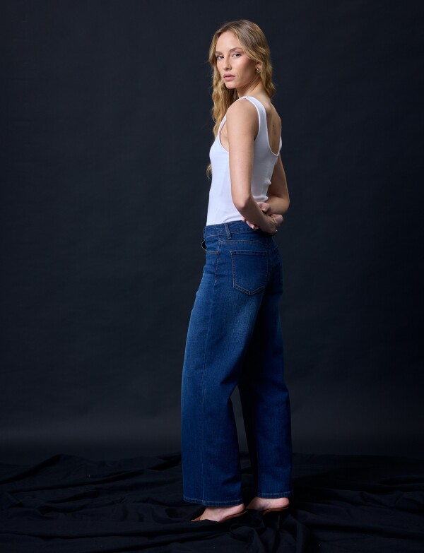 Jean Wide Leg JEAN OSCURO