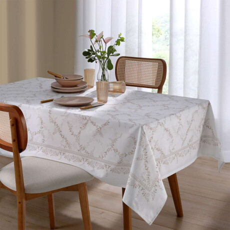 Mantel Rectangular Renova Dohler 140 x 210 cm Iris