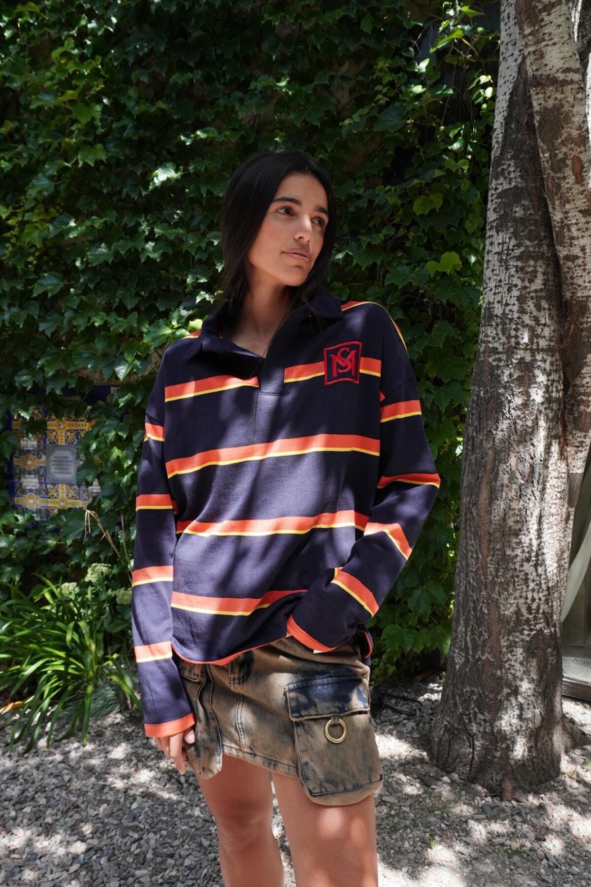 Tercer Tiempo Sweater Azul / Naranja