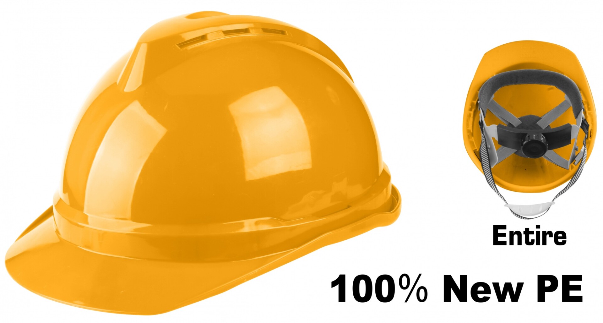 CASCO INGCO SEGURIDAD AMARILLO HSH201 