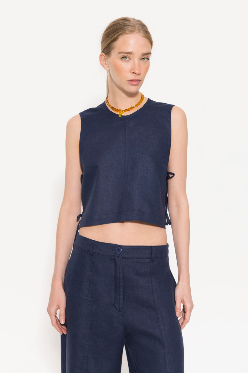 TOP EMMA Azul Marino