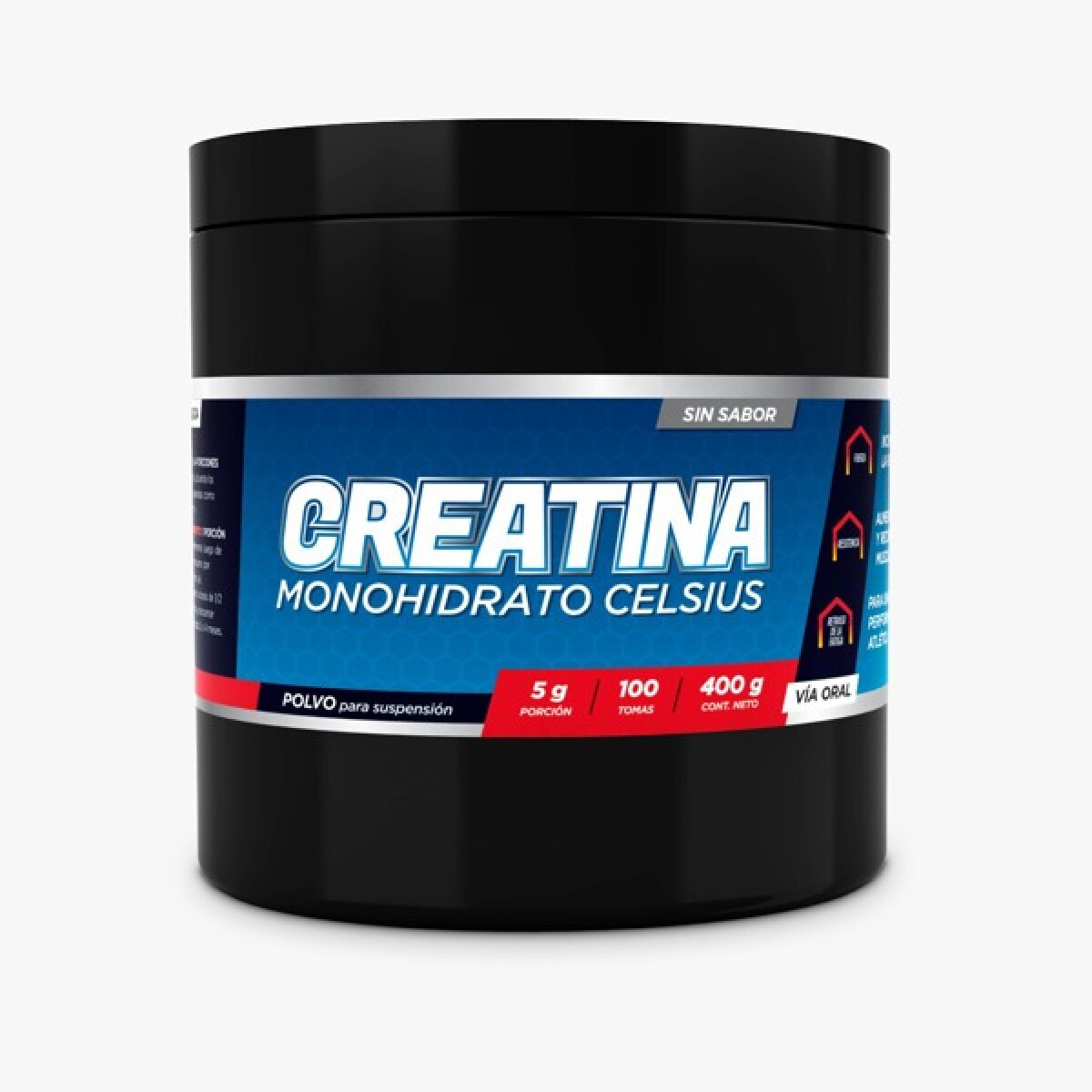 Creatina Cel-Ser 400 Gr Suplemento Musculación 