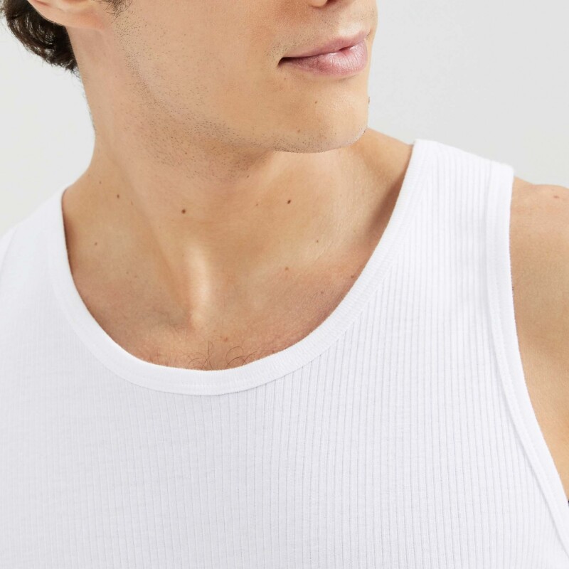 CAMISETA REGATA MASC BRANCO