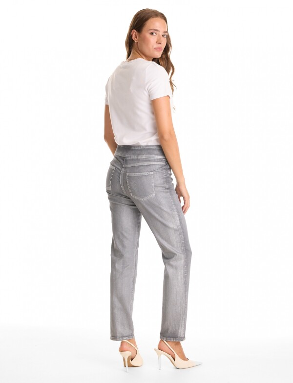 Jegging Metalizada GRIS