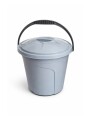 BALDES CON TAPA gris claro