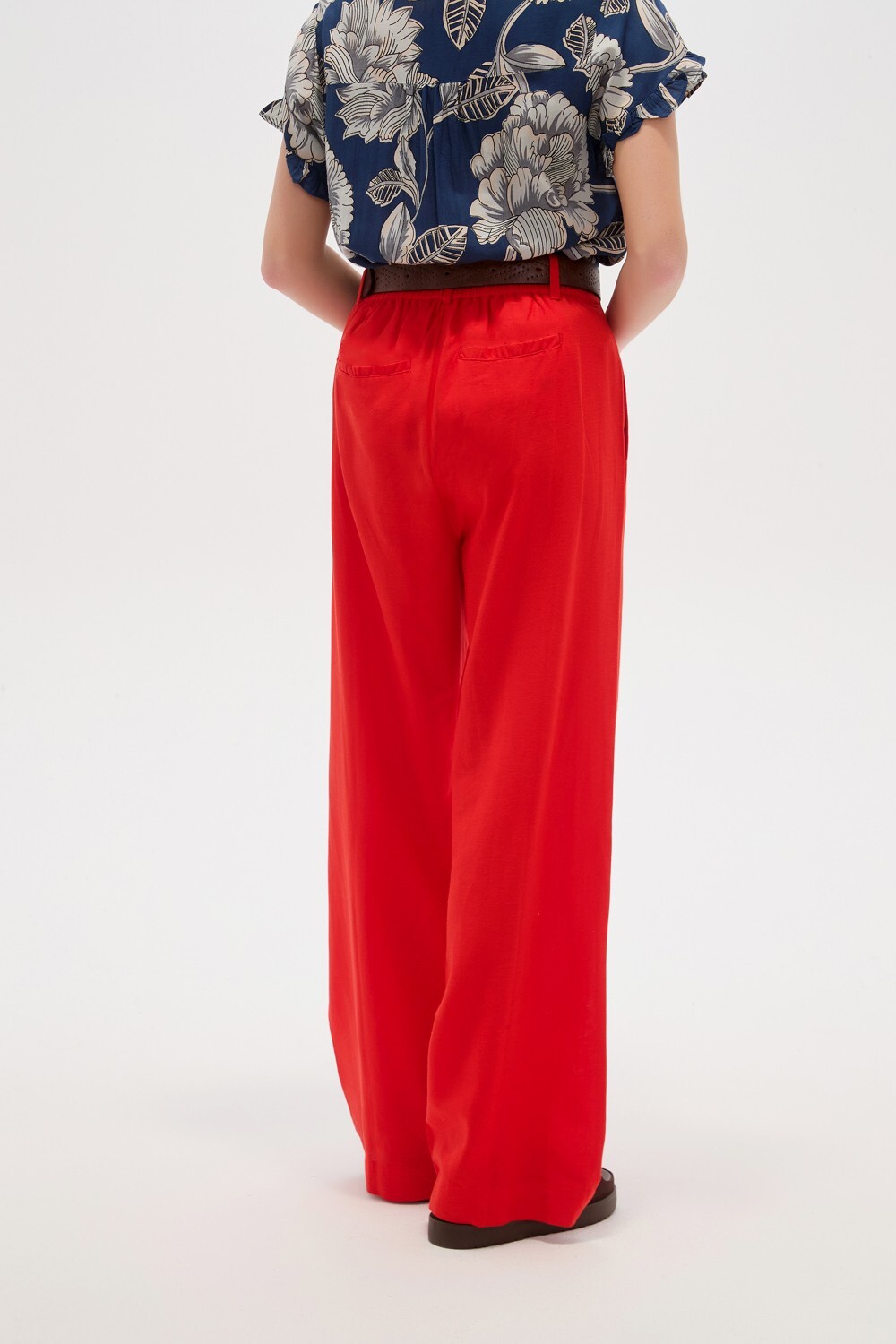Pantalon Komae Rojo Anaranjado