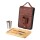 Set de Parrilla Terrano Asador con Vaso MARRON