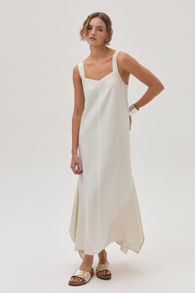Vestido Mare Champagne