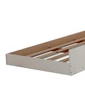 CAMA BARCELONA CON CAMA AUXULIAR - OFF WHITE/MADERA CAMA BARCELONA CON CAMA AUXULIAR - OFF WHITE/MADERA
