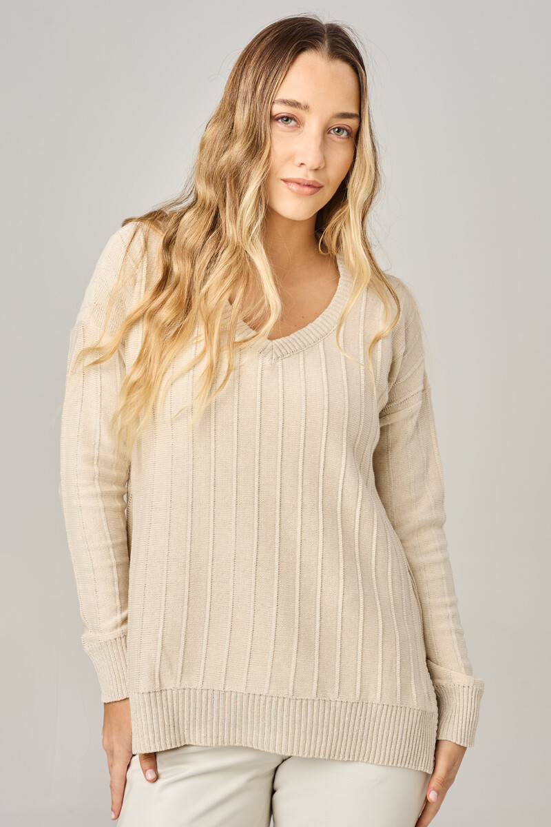 Buzo Lina - Natural lurex 