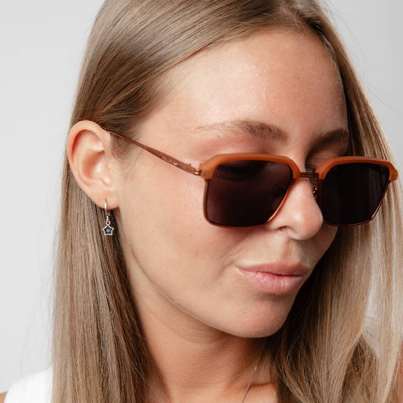 Lentes de Sol Chilli Beans Miami Unisex Marrón