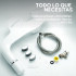 Bidet Para Inodoro Moderno Adaptable Ducha Higienica Baño Color Blanco
