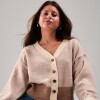Saco cardigan slowly Beige Off