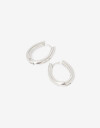 Aros Argollas Metal Argollas De Acero - Plateado