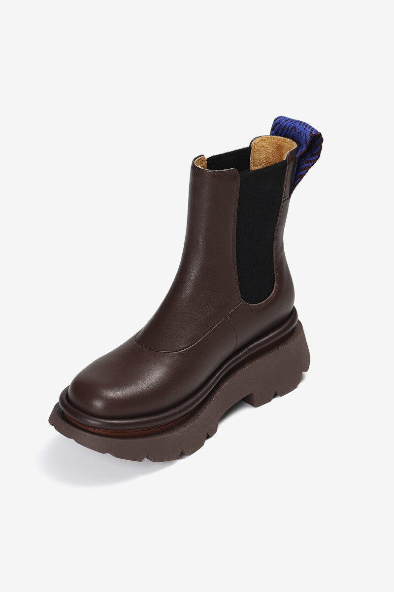 BOTA CRUNCH CHELSEA Marron