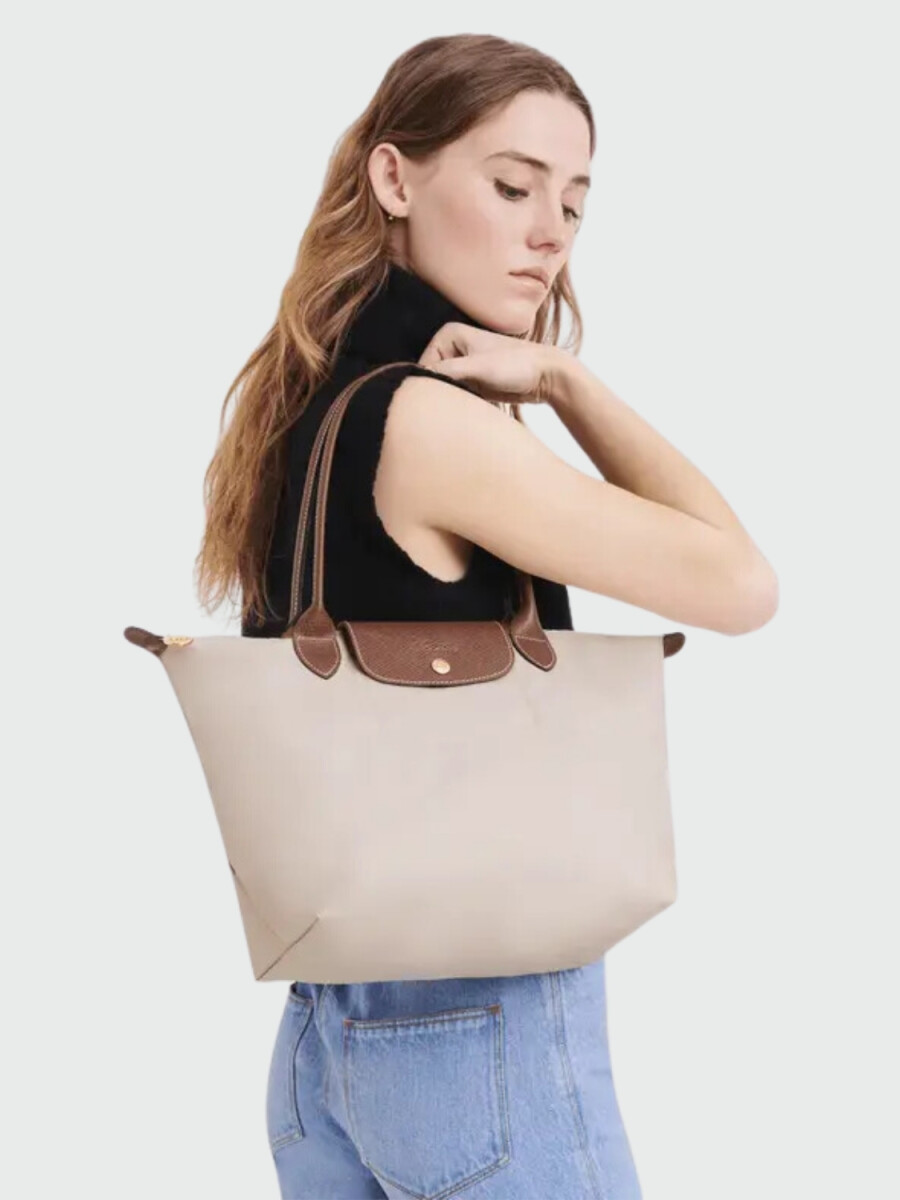 Le Pliage Original M Tote Bag - Marfil 