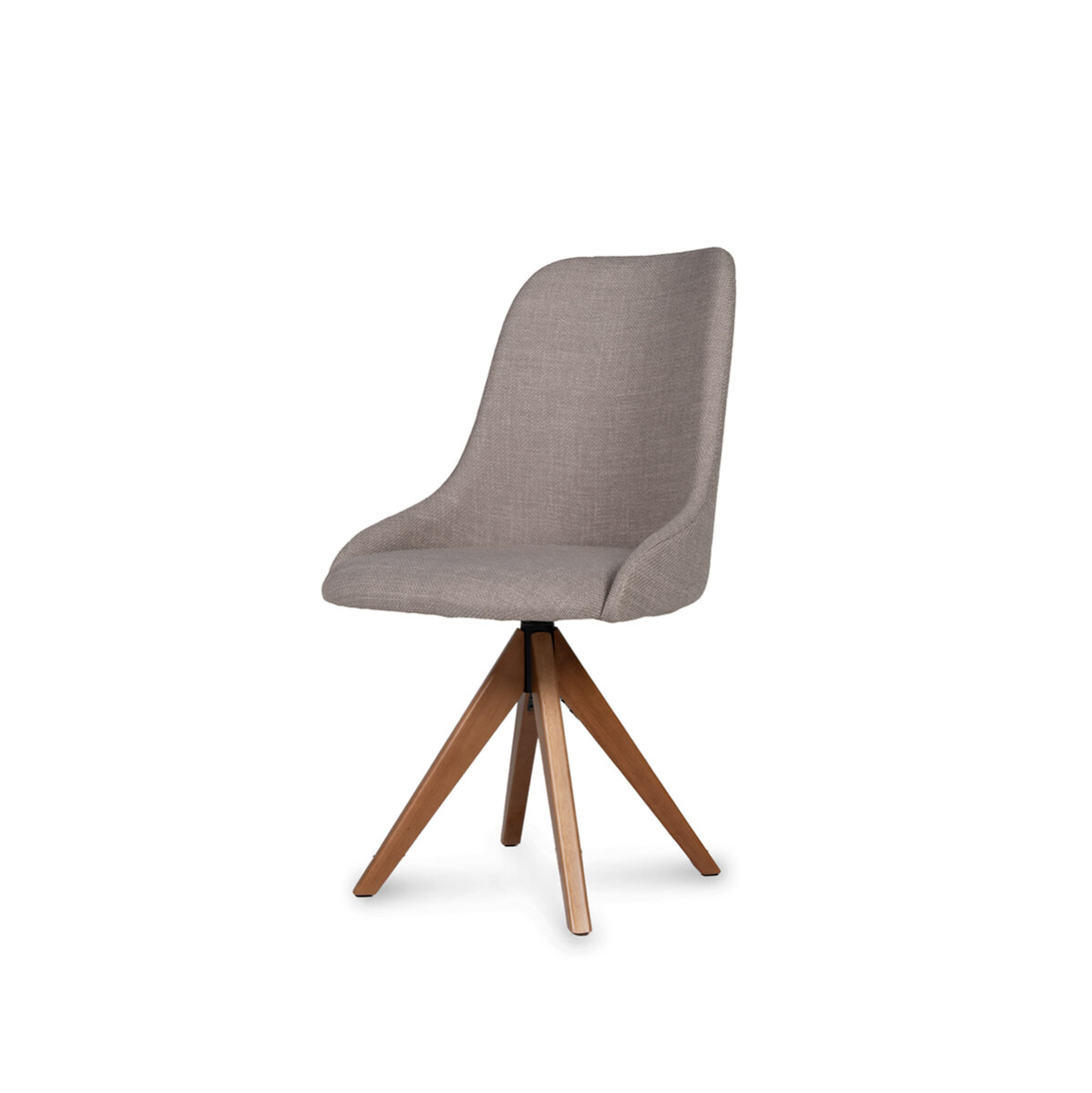 Silla Giratoria Valentina 143 - Tela Microfibra - A6 (Tostado) 