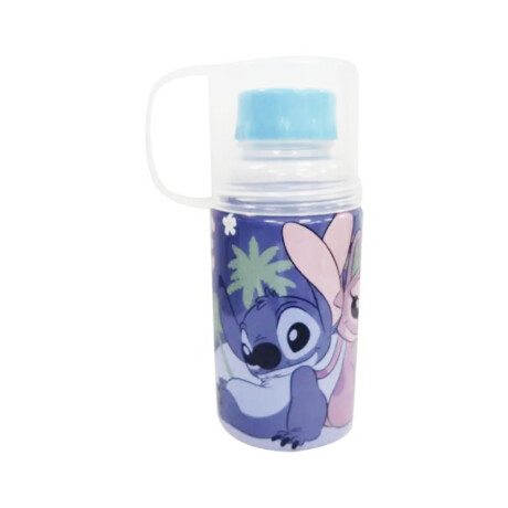 Botella 300 ML C/Taza Stitch Botella 300 ML C/Taza Stitch