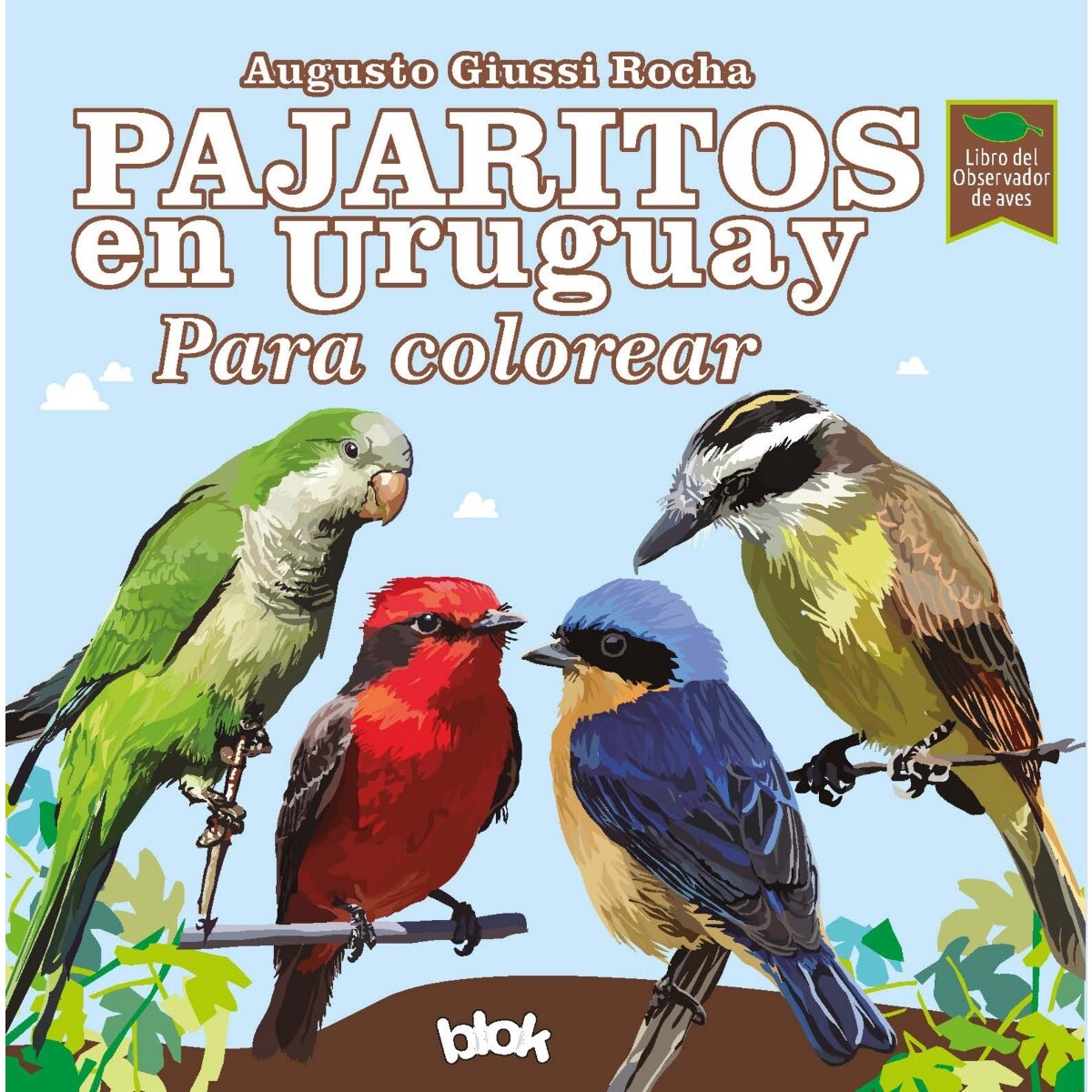 PAJARITOS DEL URUGUAY PARA COLOREAR 