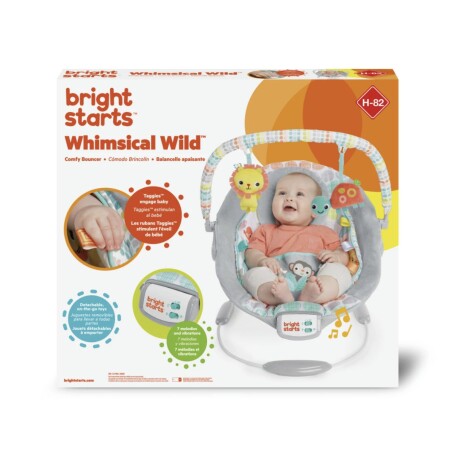 Bouncer Silla Mecedora Bright Starts Whimsical Wild Musical Bouncer Silla Mecedora Bright Starts Whimsical Wild Musical