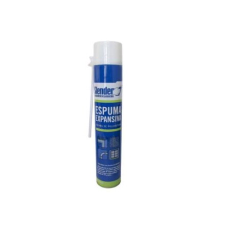 ESPUMA EXPANSIVA POLIURETANO 750ML SLENDER Sin color