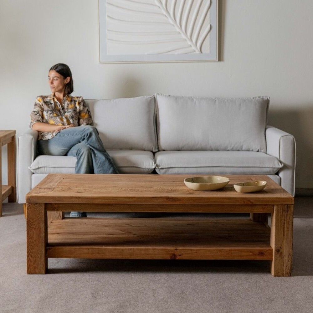 Sofá Salerno 3 cuerpos Crudo