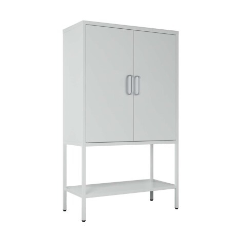 APARADOR 2P ALTO METAL BLANCO OLIVIA