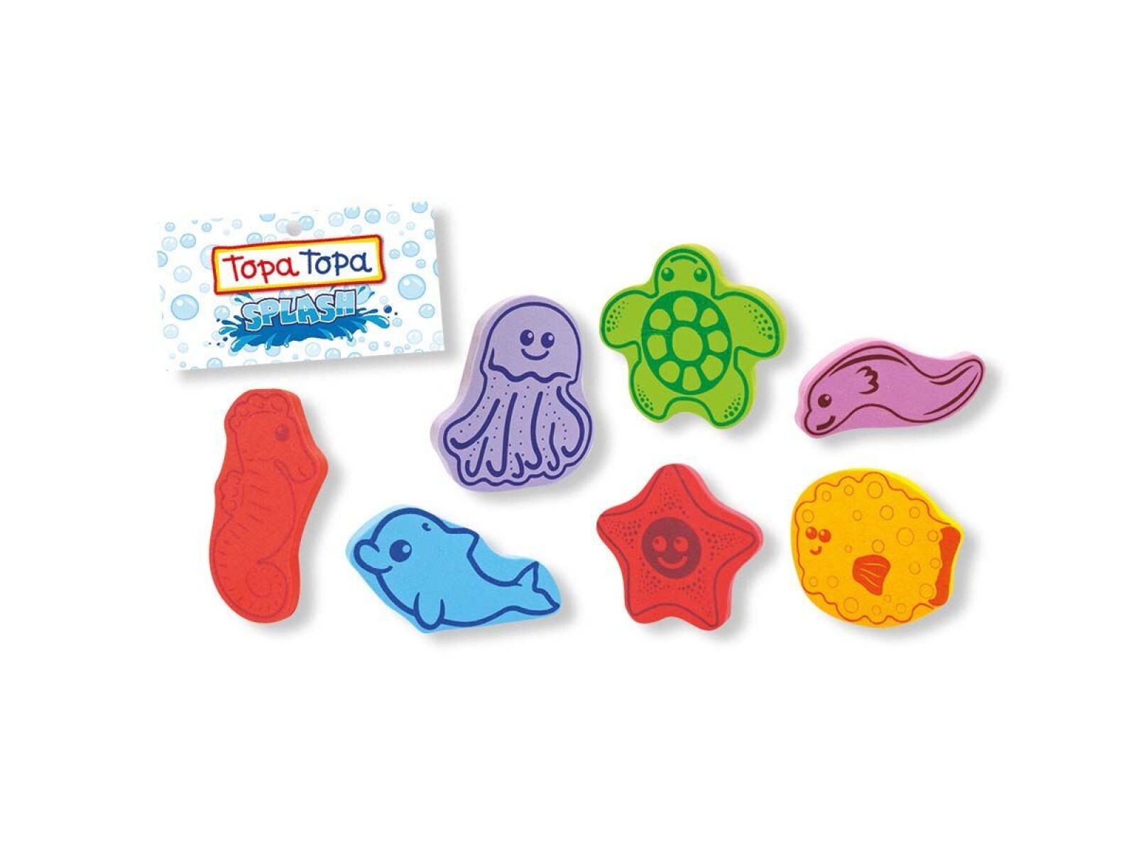 Animales Goma Eva Splash Topa Topa 