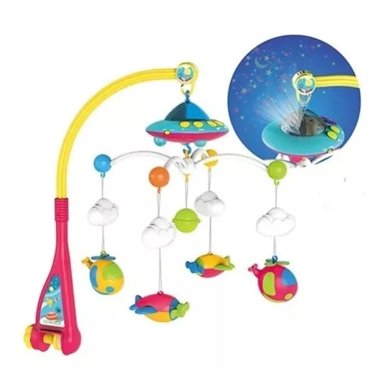 Movil Musical Cuna Para Bebe Proyector Y Control Remoto Movil Musical Cuna Para Bebe Proyector Y Control Remoto
