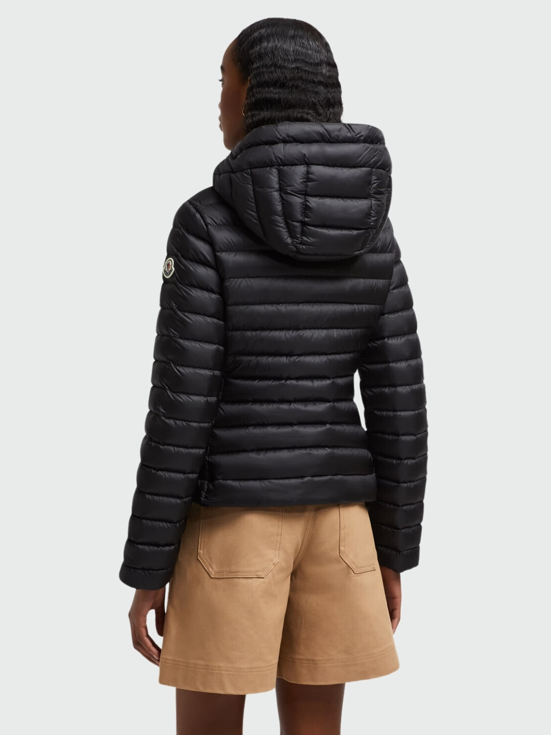 Moncler - Chaqueta Corta con Capucha IGE Negro