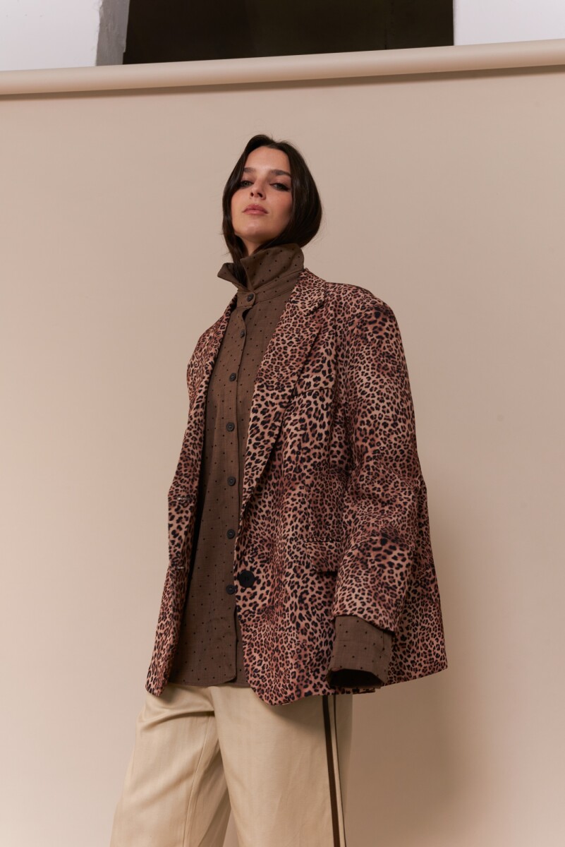 Blazer Lucci - MARRON 