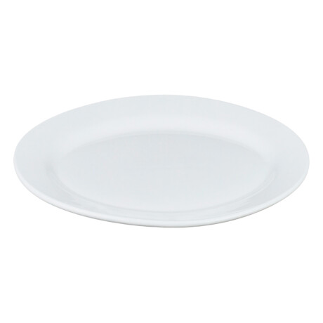 FUENTE OVAL CERAMICA BLANCA GUARDA ANCHA 35.5X24.5X2CM FUENTE OVAL CERAMICA BLANCA GUARDA ANCHA 35.5X24.5X2CM