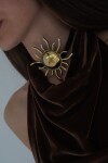 Sun Necklace Negro