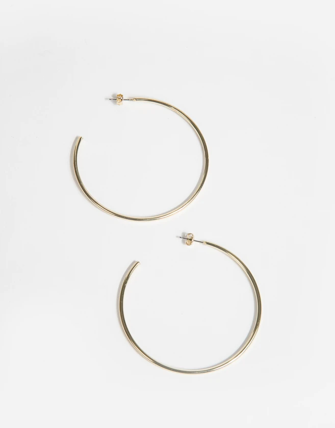 Aros Argollas De metal Argollas De Metal - Dorado