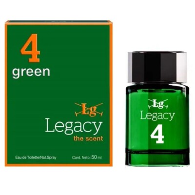 Perfume Legacy N°4 Green 50 ML Perfume Legacy N°4 Green 50 ML