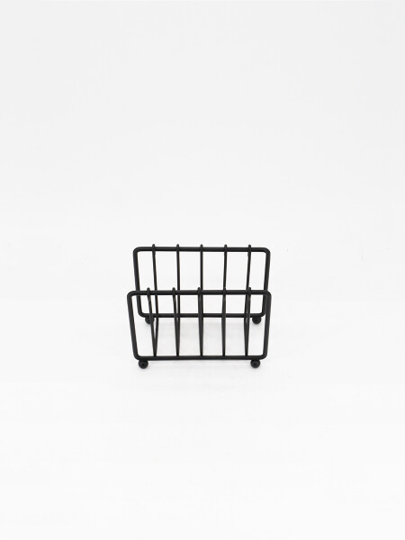 SERVILLETERO METAL NEGRO