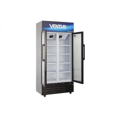 Heladera exhibidor vertical 2 puerta vidrio 550lts Heladera exhibidor vertical 2 puerta vidrio 550lts