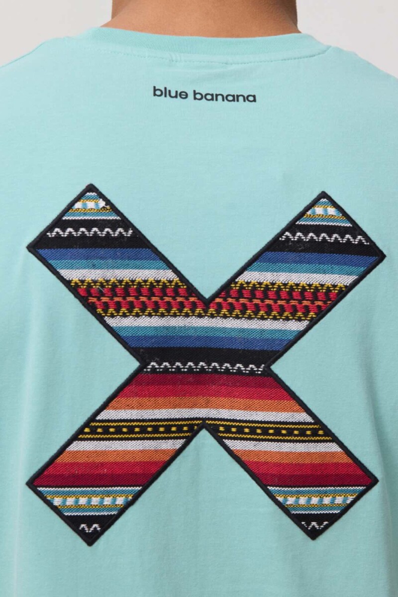 Remera Classic Blue Banana Acqua