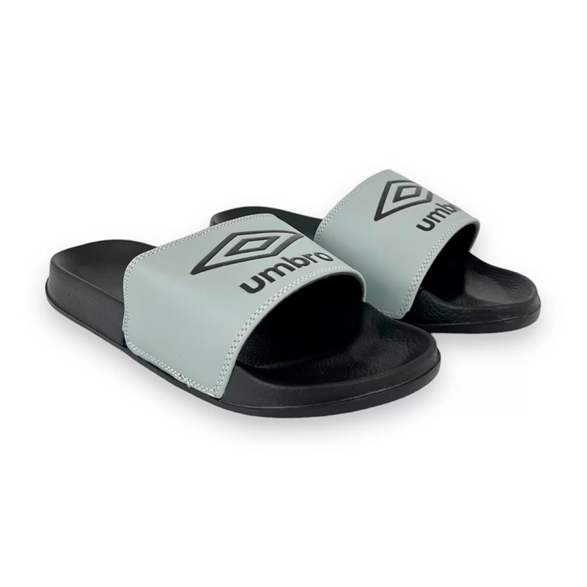 Ojotas Umbro Locker Room AD de Hombre - 20103980 - Negro-gris 
