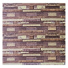 Placas adhesivas 3D con diferentes texturas y colores. Precio x 10 unidades Piedra 2