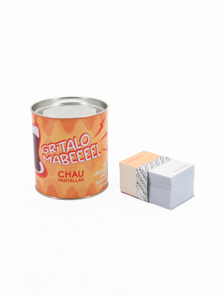 GRITALO MABEEEEL NARANJA (V)