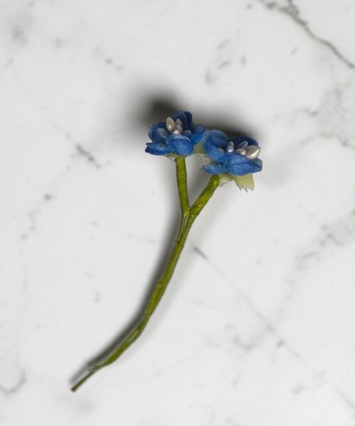 Pick flor 7x2 cm. - AZUL Pick flor 7x2 cm. - AZUL