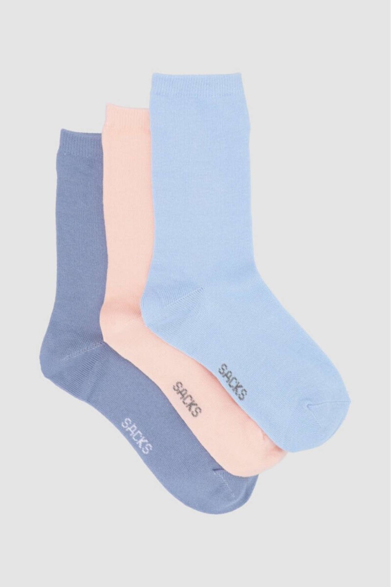 Pack x3 crew lisas niños jk - Variante 30 