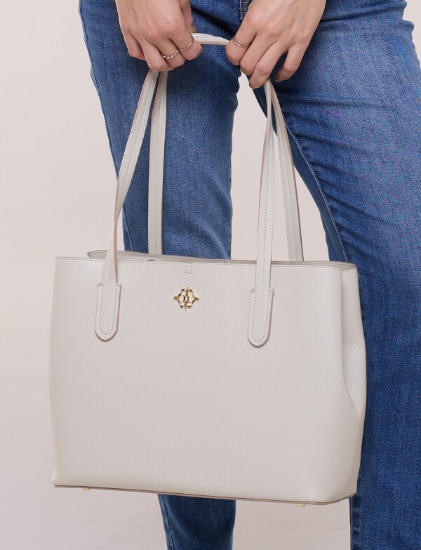 Cartera Dalton BEIGE CLARO