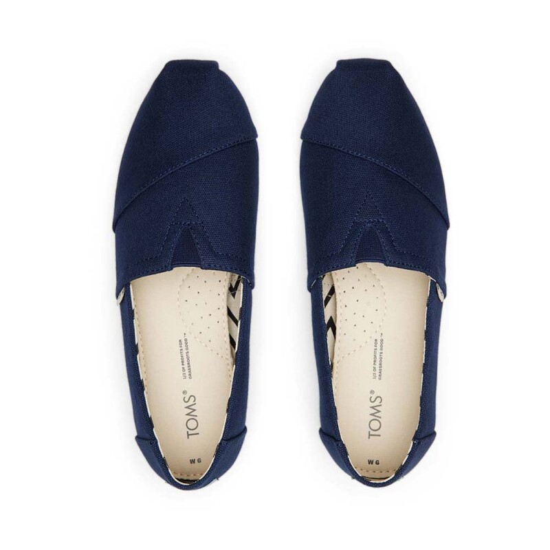 Alpargatas Recycled Cotton Mujer Navy