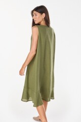 Vestido Henna Verde