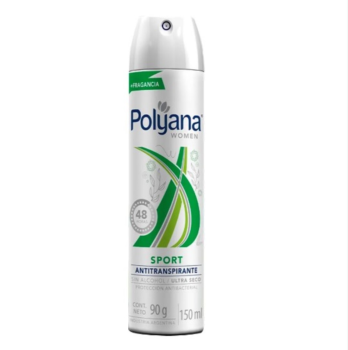 Polyana Antitranspirante aerosol 172 ml - Sport woman 