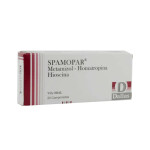 SPAMOPAR CJ X 20 COMPRIMIDOS única