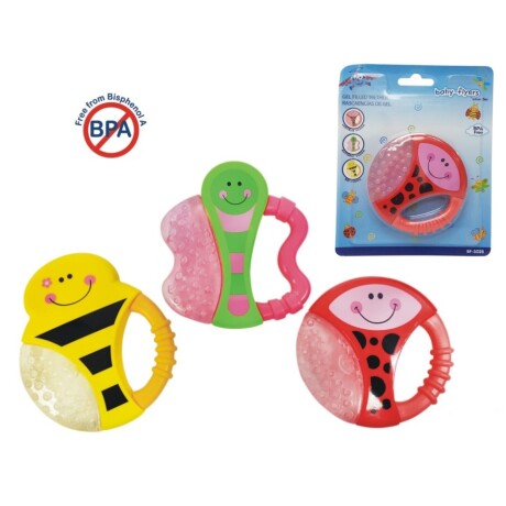 Mordillo Mordedor Refrigerado con gel Abeja 001